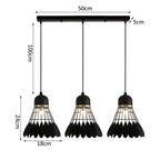 Nordic Retro LED Pendant Chandelier for Modern Home Lighting