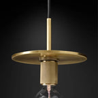 Gold LED Pendant Light – Luxury Nordic Retro Design