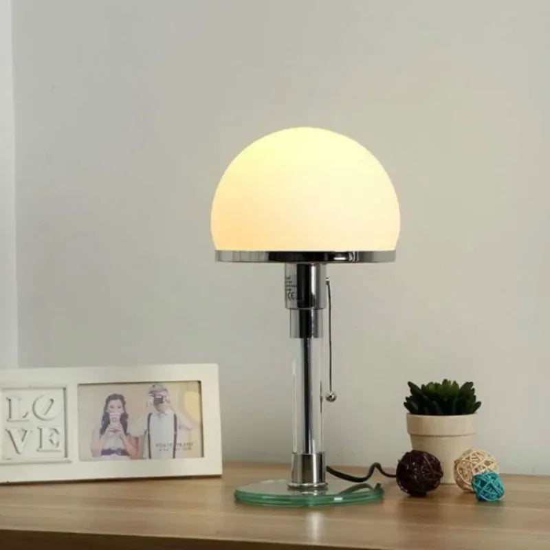 Glass Table Lamp - Modern Nordic Design for Bedroom and Living Room