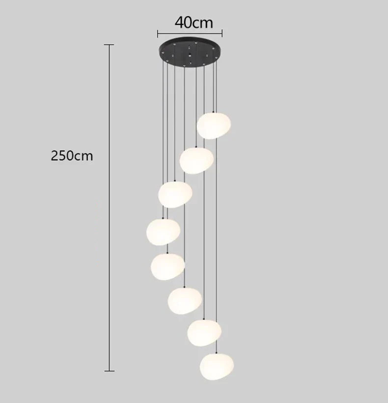 Nordic Dining Room Pendant Light Chandelier for Indoor Living Room Decor