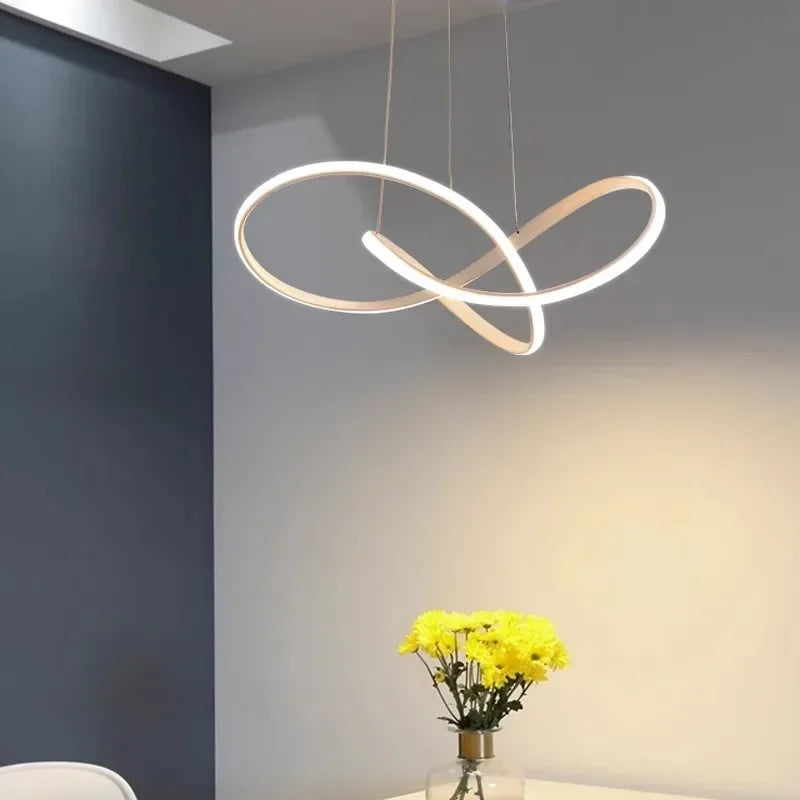 Modern Minimalist Ring LED Pendant Lights for Home Decor Lighting