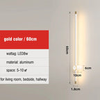 Rotatable Long Wall Sconces for Indoor Living Room Hallway Bathroom Decor