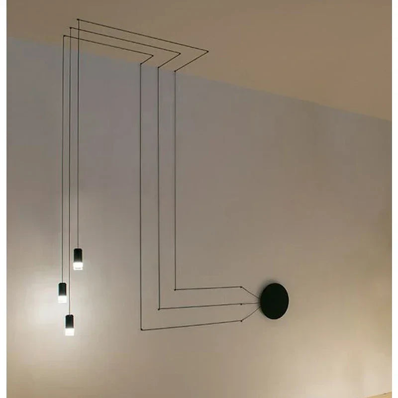 LED Black Vintage Wall Lamp for Modern Living Room and Kitchen