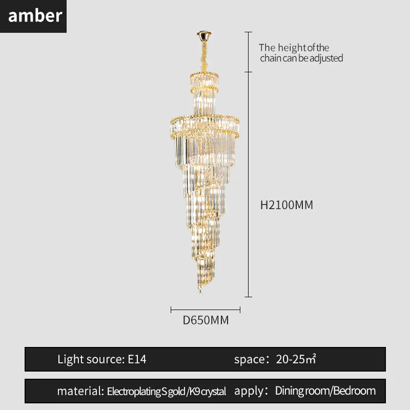 Crystal Chandelier | French Simple Design for Dining Room, Living Room, and Master Bedroom