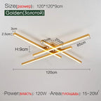 Modern LED Ceiling Lamps for Bedroom and Living Room