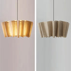 Nordic Fabric Ceiling Chandelier - Handmade Wabi Sabi Vintage Bedroom Pendant Lights