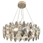 Luxury Crystal Light Chandelier: High-End Nordic Kitchen Living Room Home Decor