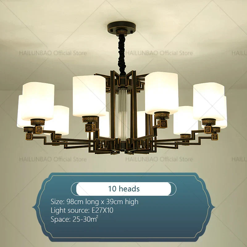 2024 New Duplex Villa Chandelier: High Jump Floor Hollow Lamps Lighting