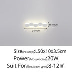 Spherical LED Wall Lamp for Bedroom and Living Room