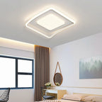 LED Ceiling Lights White Black Infinite Dimming Home Lighting Fixtures