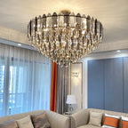 Crystal Chandelier: Post Modern Luxury Light for Living Room, Bedroom, Kitchen & Dining Room