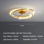 Crystal LED Chandelier Ceiling Lamps - Modern Luxury Indoor Lighting Fixtures