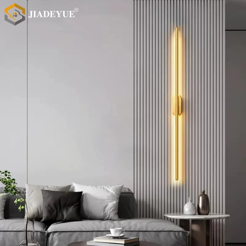 LED Wall Lamp: Modern Nordic Luxury Design for Bedroom, Living Room, Hotel