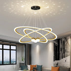 Modern Nordic Indoor LED Starry Sky Ceiling Chandelier