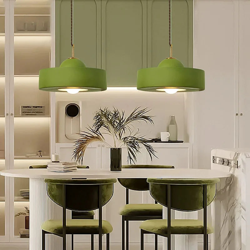 Modern Cream Pendant Light for Dining, Bedroom, Living Room
