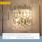 Crystal Pendant Chandelier: Luxury LED Decor for Living Room & Kitchen