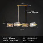 Crystal Chandelier: Modern Luxury Pendant Light for Living Room, Restaurant, and Bar