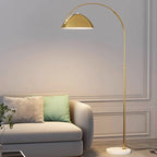 Designer Marble Floor Lamp for Luxury Living Room Lighting