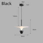 Nordic Minimalist LED Chandelier for Bedroom, Restaurant, Bar - Interior Lighting Solution