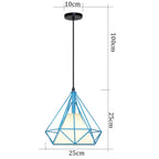 Retro Loft Industrial Pendant Light Chandelier Home Kitchen Decor Lampshade