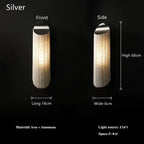 Luxury Silver & Gold Tassel Wall Sconces for Modern Living Room & Hotel Bedroom