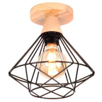 Vintage Iron Ceiling Light for Bedroom, Kitchen, Living Room