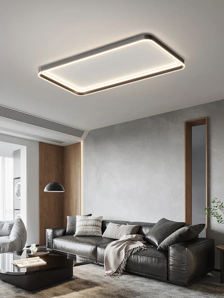 Square Ceiling Lamp | Modern Nordic LED Bedroom Master Light