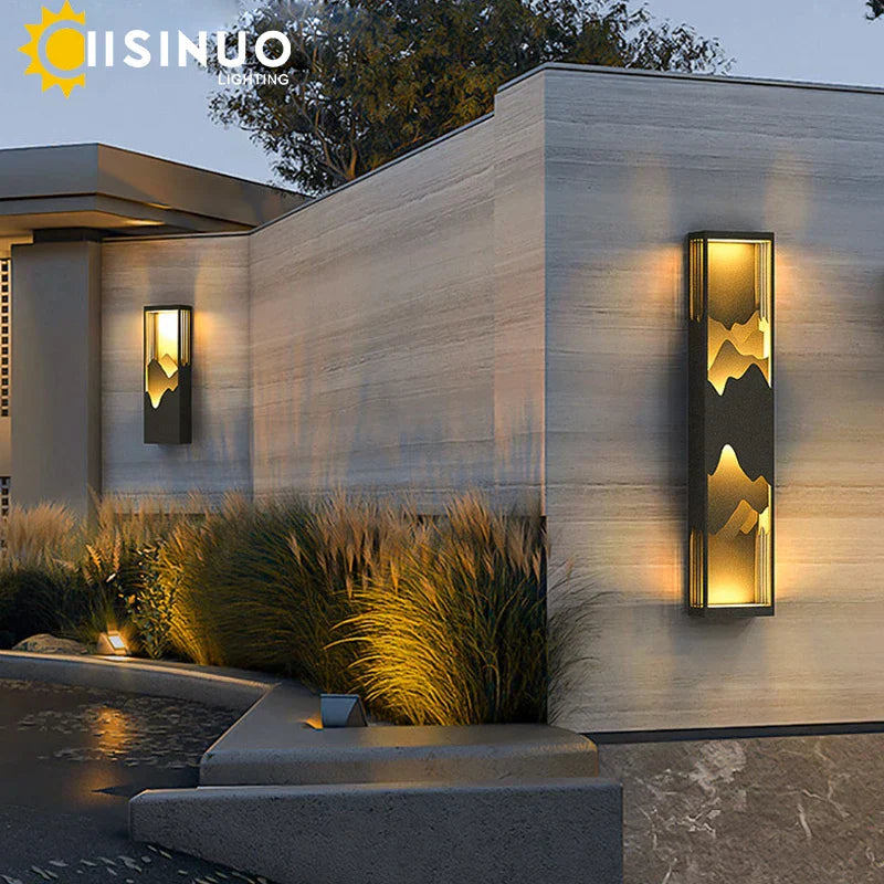 LED Outdoor Wall Lamp for Garden Courtyard Street Lighting