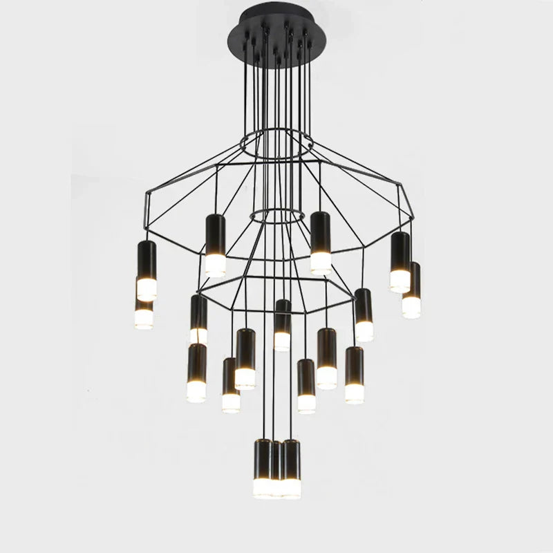 Wireflow Chandelier Pendant Light for Modern Kitchen Living Room Décor