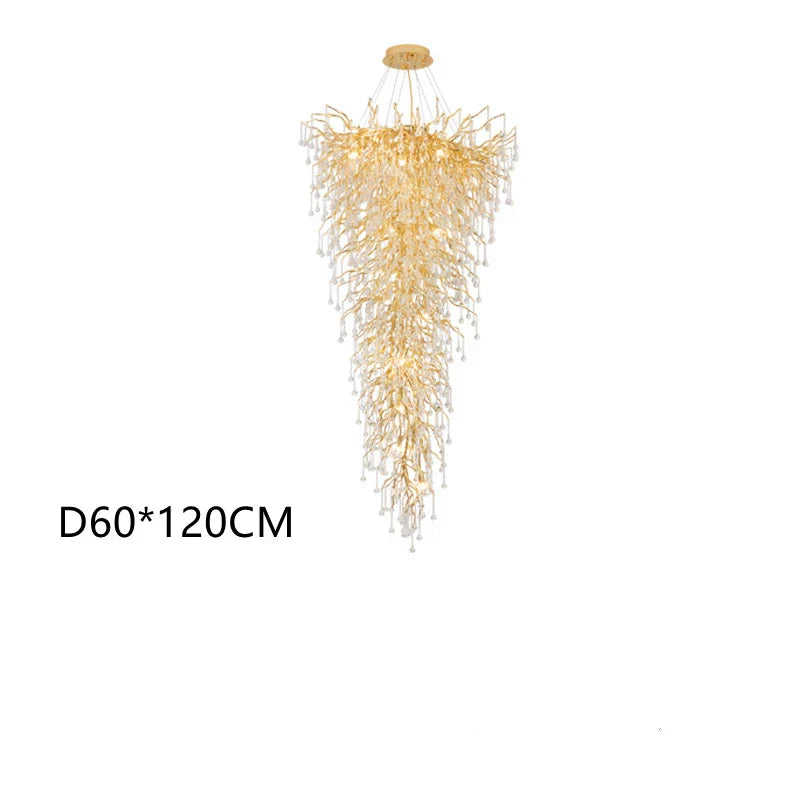 Crystal Ceiling Chandelier - Luxury Lighting for Modern Spaces