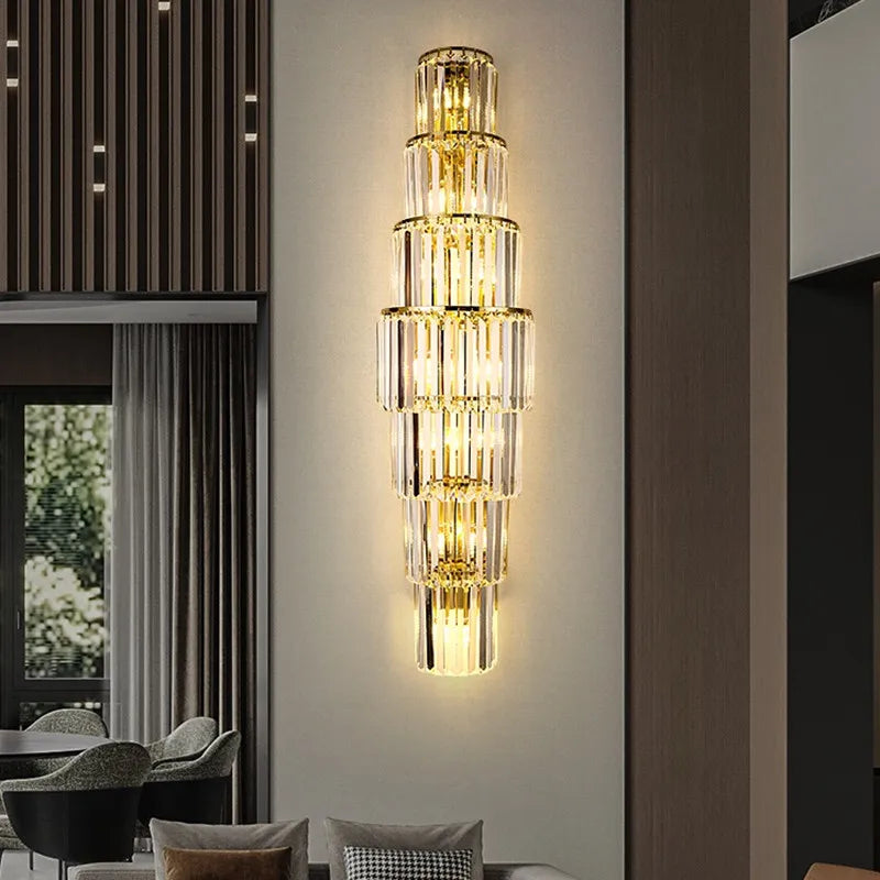Crystal Nordic Wall Lamp Modern Luxury Home Decor Wall Sconce