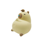 Capybara Silicone Night Light | Rechargeable, Adjustable Brightness, Timer, Cute Animal Design