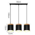 Nordic Retro LED Pendant Chandelier for Modern Home Lighting