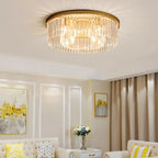 Crystal Flush Mount Ceiling Light for Elegant Home Decor