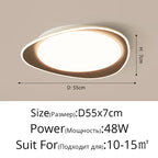 Modern LED Ceiling Chandeliers for Living Room Bedroom Kitchen Dining Home Decor