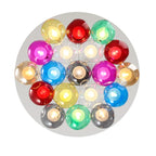 Colorful Glass Ball Bubble Chandelier LED Pendant for Home Dining Room Decor