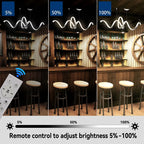 Aluminum S-shaped Pendant Lamp for Dining Kitchen Island Lighting