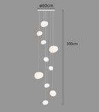 Modern LED Ceiling Pendant Lights Chandelier for Bedroom Dining Room