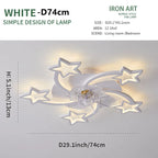 Smart LED Ceiling Fan Light - App Controlled, Silent, Adjustable Speed