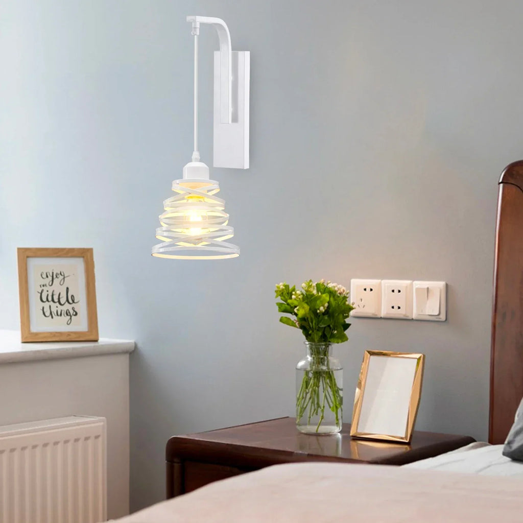 Modern Vintage LED Wall Lamp Bedside Light Fixture Sconce Indoor Lighting Fixture E27