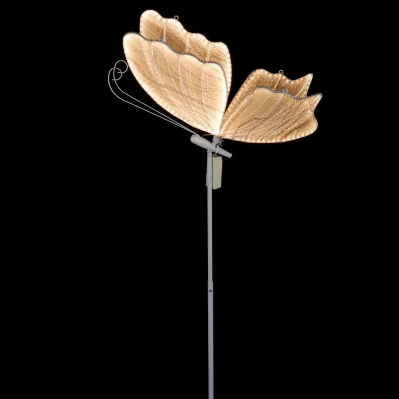 Lace Romantic Butterfly LED Floor Light for Wedding Decor & Party Stage