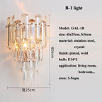 Modern Crystal Chandelier for Living Room Dining Hall Home Decor