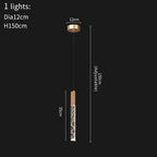 Crystal LED Chandelier: Modern Luxury Staircase & Living Room Hanging Lamp