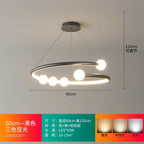 Modern LED Chandelier Pendant Lamp for Dining and Living Room