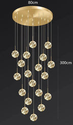 LED Pendant Chandeliers for Modern Home Decor and Indoor Lighting