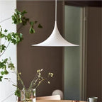 Semi Pendant Single Head Horn Lamp for Dining Room and Bedroom