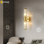 Copper Indoor Wall Sconce Light for Bedroom Living Room Hallway