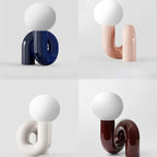 Modern LED Resin Table Lamp Luxury Creative Design Night Light