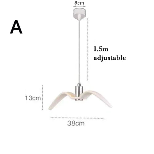 Seagull Design LED Chandelier for Bar/Kitchen Creative Bird Ceiling Light