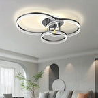 Modern Acrylic Circle Chandelier Pendant Lights for Indoor Living Room Decor